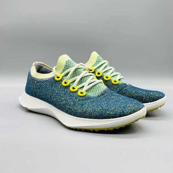Allbirds Shoes Mens 11.5 Blue Wool Dasher Mizzle Running Athletic Sneakers main image 6